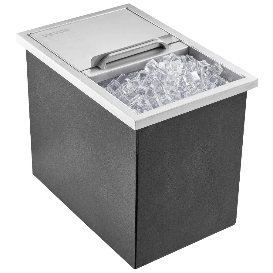 Drop in Ice Chest 18L x 12W x 14,5H Охладитель льда из нержавеющей стали Коммерческий контейнер для льда с выдвижной крышкой 40,9 qt Кухня на открытом воздухе I
Drop in Ice Chest 18L x 12W x 14,5H Охладитель льда из нержавеющей стали Коммерческий контейнер для льда с выдвижной крышкой 40,9 qt Кухня на открытом воздухе I