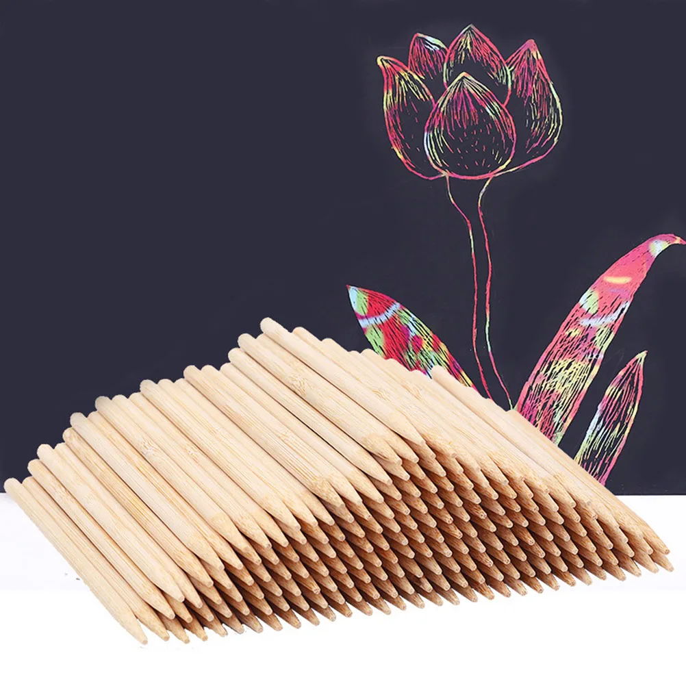 50Pcs Scratching Drawing Shape Durable Scratch Painting Stick for Kids Art Projects Educational DIY Gift
50Pcs Scratching Drawing Shape Durable Scratch Painting Stick for Kids Art Projects Educational DIY Gift