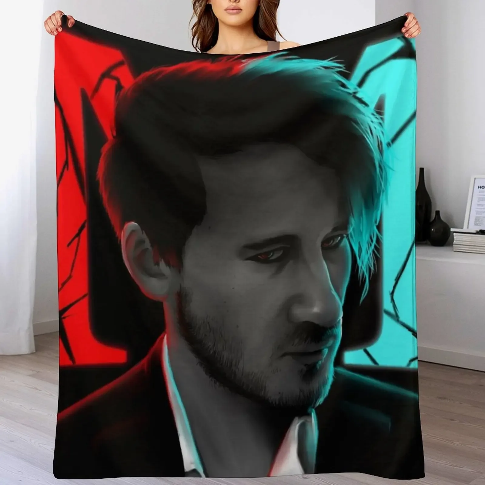 DAMIEN Throw Blanket Warm Accent Blanket for Living Room Decoration
DAMIEN Throw Blanket Warm Accent Blanket for Living Room Decoration