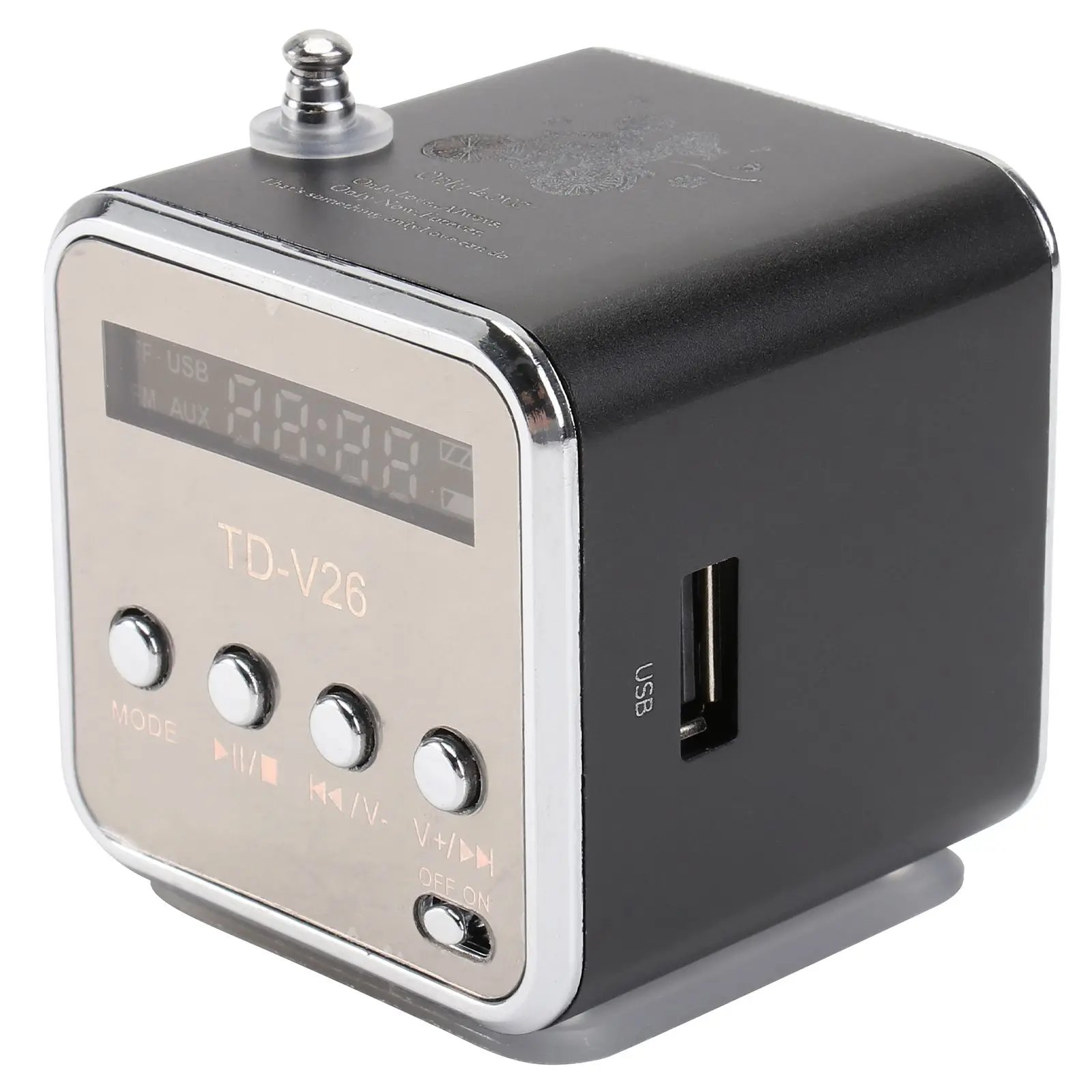 Portable Mini Digital Speaker with Clear Sound Display Card USB Rechargeable Compact Size for Outdoor
Portable Mini Digital Speaker with Clear Sound Display Card USB Rechargeable Compact Size for Outdoor