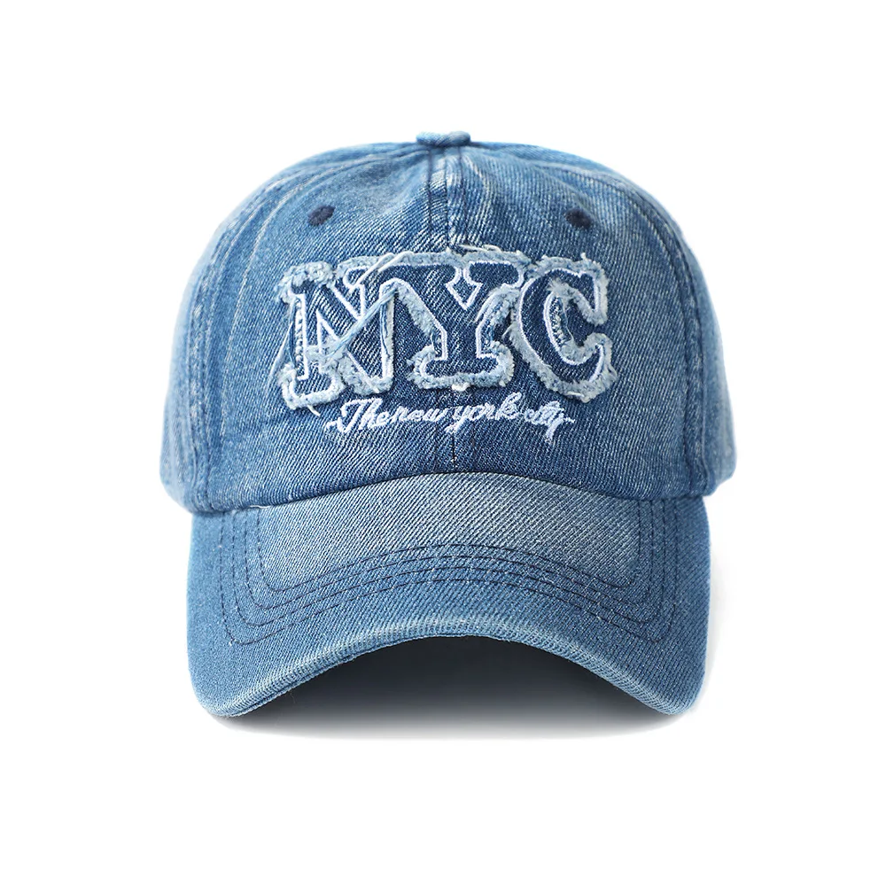 Baseball Cap Women Men Sun Protection Denim Curve Bill Fitted Hat Accessory For Golf Holiday Running Sports Beach Outdoor
Baseball Cap Women Men Sun Protection Denim Curve Bill Fitted Hat Accessory For Golf Holiday Running Sports Beach Outdoor