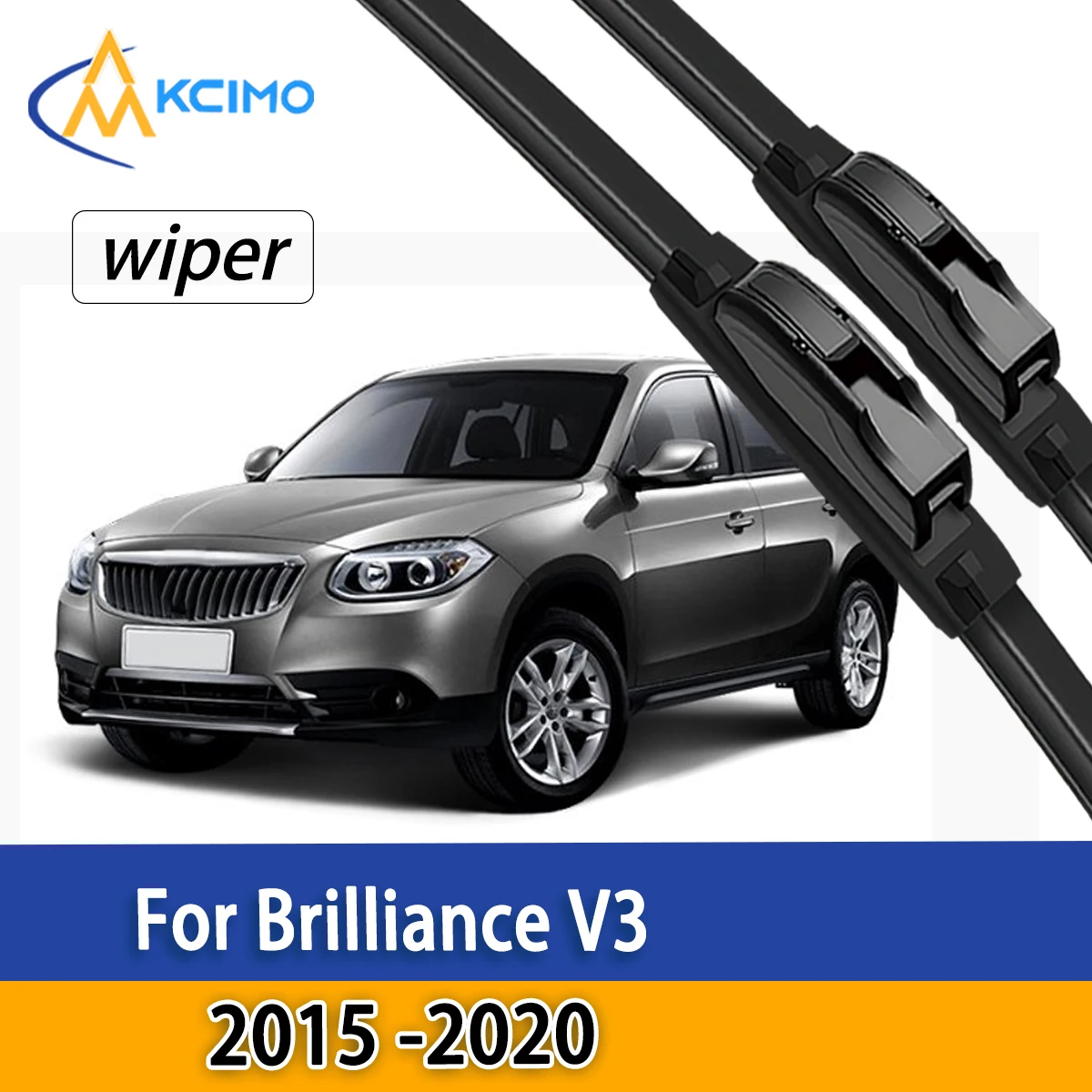 2PCS Front Windshield Wiper Blades For Brilliance V3 2015 - 2020 Silent Rubber
2PCS Front Windshield Wiper Blades For Brilliance V3 2015 - 2020 Silent Rubber
