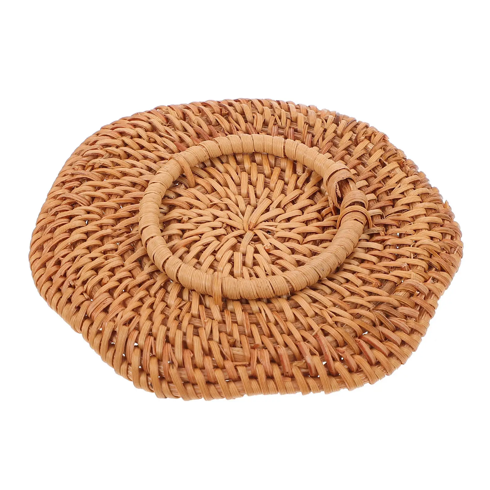 Premium Natural Rattan Hand-Woven Heat Insulation Coaster Set Decorative Non-Slip Cup Pad for Home Office Cafe Table Mat Drink
Premium Natural Rattan Hand-Woven Heat Insulation Coaster Set Decorative Non-Slip Cup Pad for Home Office Cafe Table Mat Drink