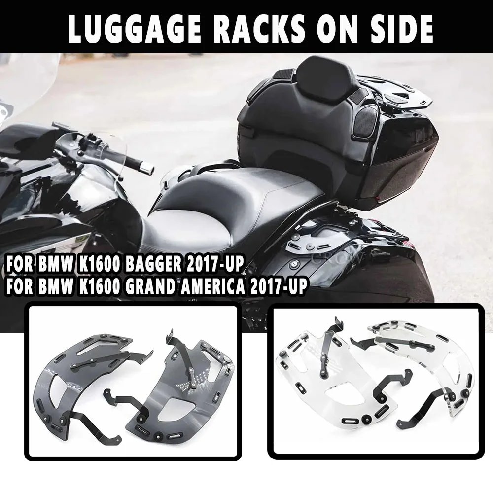 New Motorcycle Accessories Luggage racks on side FOR BMW K 1600 BAGGER K 1600 GRAND AMERICA 2017 2018 2019 2020 2021 2022 2023
New Motorcycle Accessories Luggage racks on side FOR BMW K 1600 BAGGER K 1600 GRAND AMERICA 2017 2018 2019 2020 2021 2022 2023