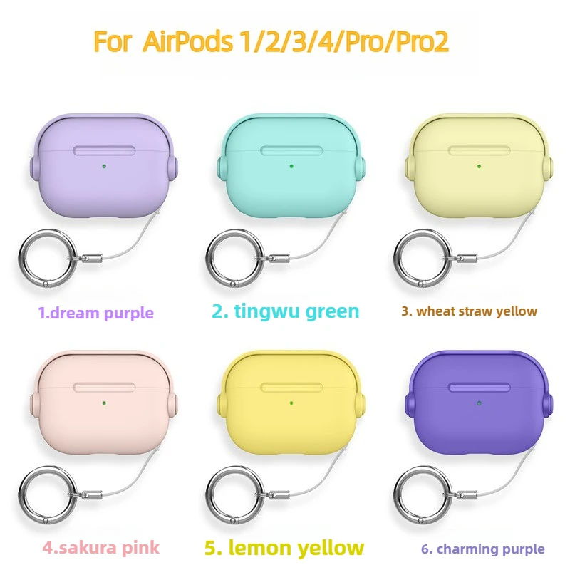 Covers For AirPods 1/2/3/4/Pro/Pro2: Bluetooth Headset Cases Lanyards Straps Lock Buckles & Anti - Drop Accessories
Covers For AirPods 1/2/3/4/Pro/Pro2: Bluetooth Headset Cases Lanyards Straps Lock Buckles & Anti - Drop Accessories