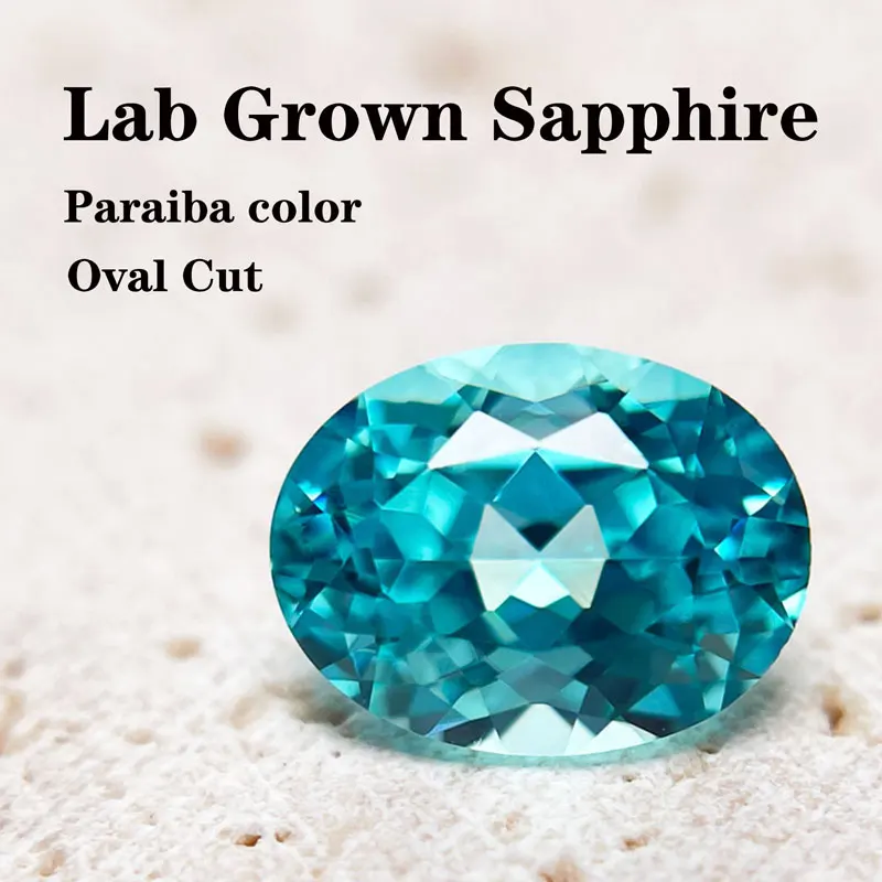 Paraiba Natural Color Oval Shape VVS1 Lab Grown Diamond for DIY Jewelry Making Materials with Certificate Wholesale Price
Paraiba Natural Color Oval Shape VVS1 Lab Grown Diamond for DIY Jewelry Making Materials with Certificate Wholesale Price