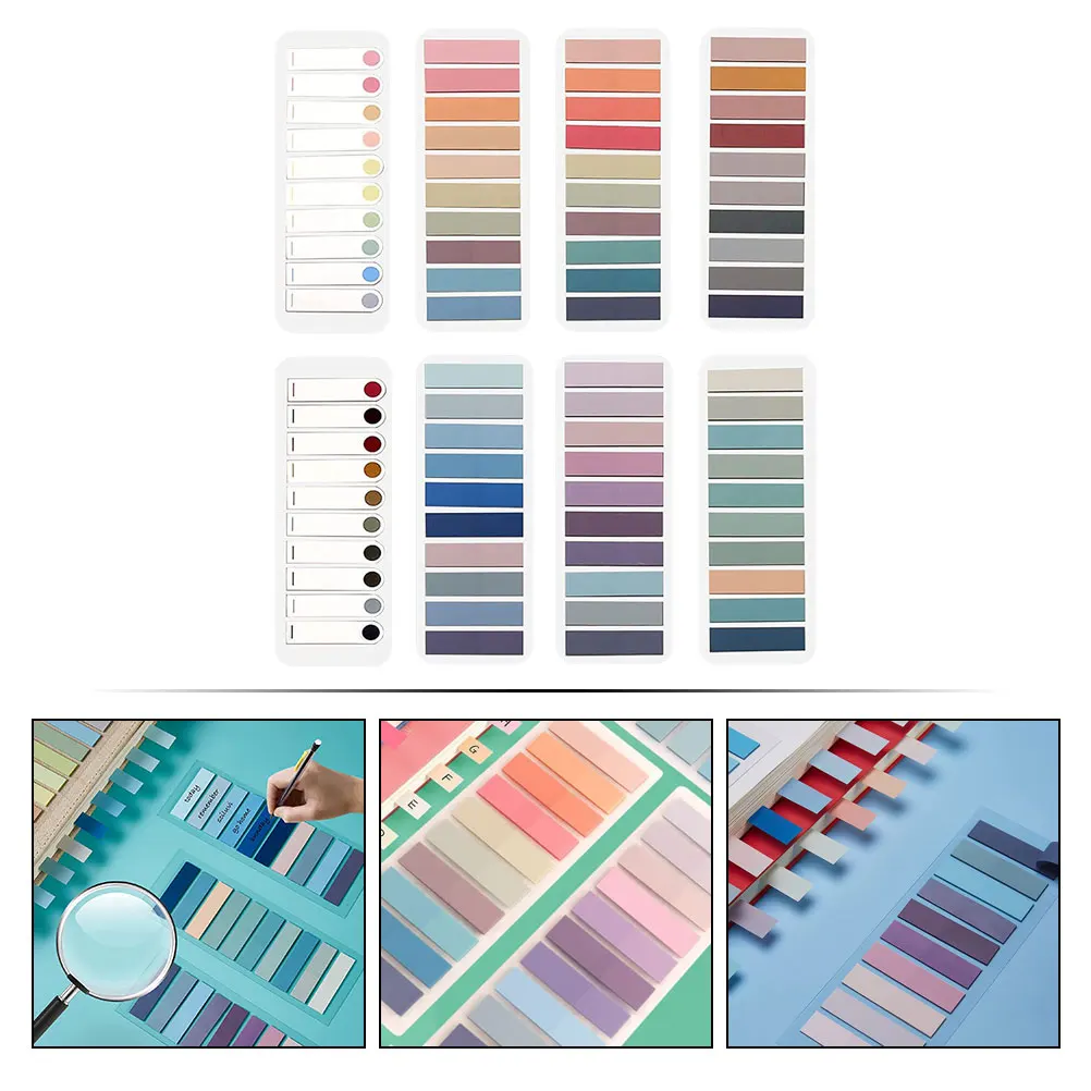 8 Books Self Adhesive Transparent Tabs Page Marker Highlight Strips Book Supply Reading Strips Office Supplies
8 Books Self Adhesive Transparent Tabs Page Marker Highlight Strips Book Supply Reading Strips Office Supplies