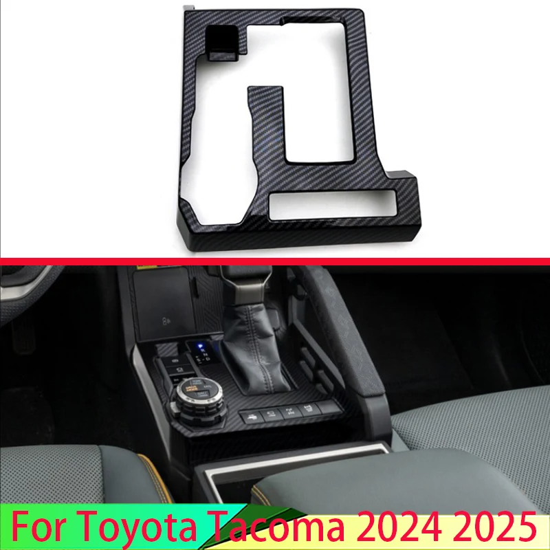 For Toyota Tacoma 2024 2025 Car Accessories Carbon Fiber Style Gear Shift Panel Center Console Cover Trim Frame
For Toyota Tacoma 2024 2025 Car Accessories Carbon Fiber Style Gear Shift Panel Center Console Cover Trim Frame