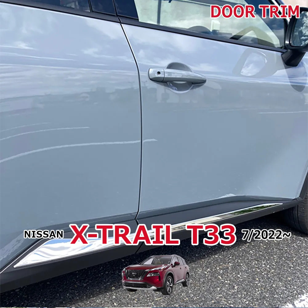 4pcs Car Door Trim Side Body Line Garnish For NISSAN X-TRAIL T33 X TRAIL 2022 Stainless Steel Chrome Car Styling Accessorie
4pcs Car Door Trim Side Body Line Garnish For NISSAN X-TRAIL T33 X TRAIL 2022 Stainless Steel Chrome Car Styling Accessorie