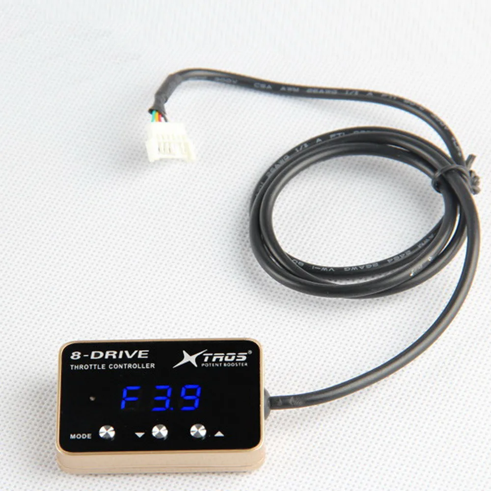 Электронный контроллер дроссельной заслонки TROS 6-го и 8 привода, удобная модель спортивных гонок, повышение чувствительности, скорость укороченного реагирования
Электронный контроллер дроссельной заслонки TROS 6-го и 8 привода, удобная модель спортивных гонок, повышение чувствительности, скорость укороченного реагирования