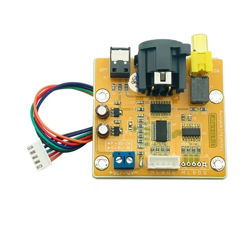 -770 Плата коаксиального вывода Nvarcher IIS, Италия, USB-интерфейс, оптический I2S S/PDIF-A74P
-770 Плата коаксиального вывода Nvarcher IIS, Италия, USB-интерфейс, оптический I2S S/PDIF-A74P