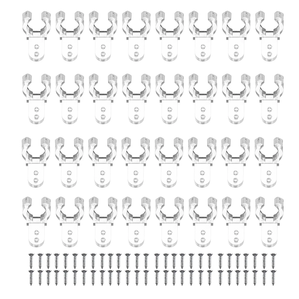 50 Pcs LED Rope Light Clips Plastic Mounting Bracket for Outdoor Christmas Awning Patio Strip Lights Fastener Various Sizes
50 Pcs LED Rope Light Clips Plastic Mounting Bracket for Outdoor Christmas Awning Patio Strip Lights Fastener Various Sizes