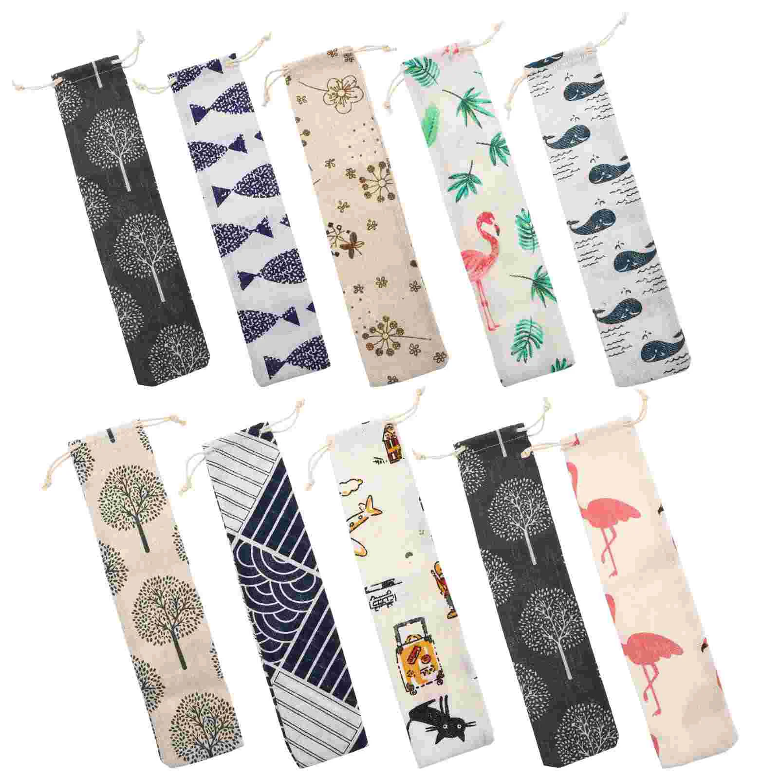 10 Pcs Linen Storage Bags Cotton Tableware Chopsticks Toothbrush Small Organizer
10 Pcs Linen Storage Bags Cotton Tableware Chopsticks Toothbrush Small Organizer