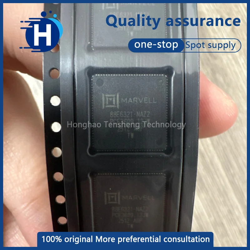 1 piece of high-quality 88E6321-A0-NAZ2C000 88E6321-NAZ2C Ethernet transceiver chip in a QFN-56 package
1 piece of high-quality 88E6321-A0-NAZ2C000 88E6321-NAZ2C Ethernet transceiver chip in a QFN-56 package