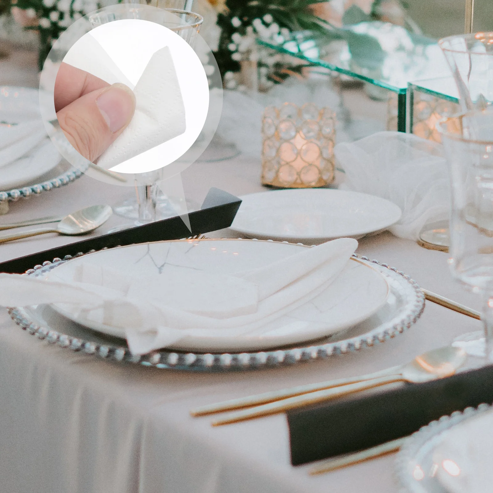 100Pcs Disposable Beverage Napkins Solid 2-Ply Paper Napkin Pastel Dinner Napkin for Catering Restaurants Cafes
100Pcs Disposable Beverage Napkins Solid 2-Ply Paper Napkin Pastel Dinner Napkin for Catering Restaurants Cafes