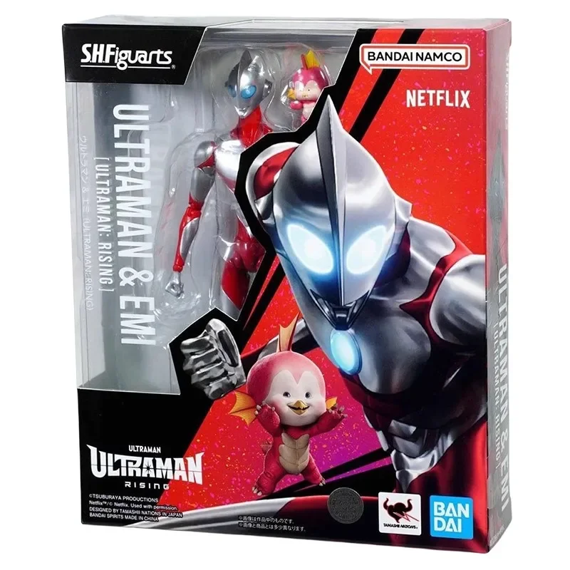 In Stock Original Genuine Bandai Anime ULTRAMAN&EMI ULTRAMAN:RISING S.H.Figuarts Model Toys Action Figure Gifts Collectible Kid
In Stock Original Genuine Bandai Anime ULTRAMAN&EMI ULTRAMAN:RISING S.H.Figuarts Model Toys Action Figure Gifts Collectible Kid