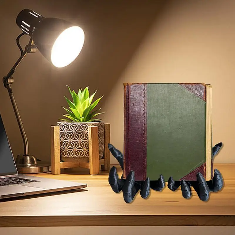 Halloween Gothic Book Stand Resin Devils Hand Book Reading Stand Multifunctional Home Decor Bookshelf Ornaments For Library
Halloween Gothic Book Stand Resin Devils Hand Book Reading Stand Multifunctional Home Decor Bookshelf Ornaments For Library
