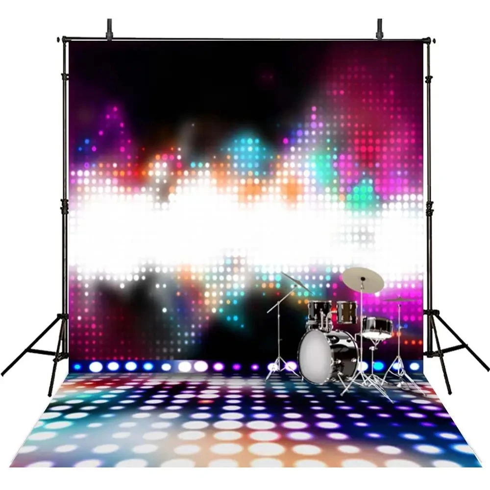 led dj light stage polka dot jazz disco rock star backdrops computer print children kids Photography Studio Backgrounds
led dj light stage polka dot jazz disco rock star backdrops computer print children kids Photography Studio Backgrounds