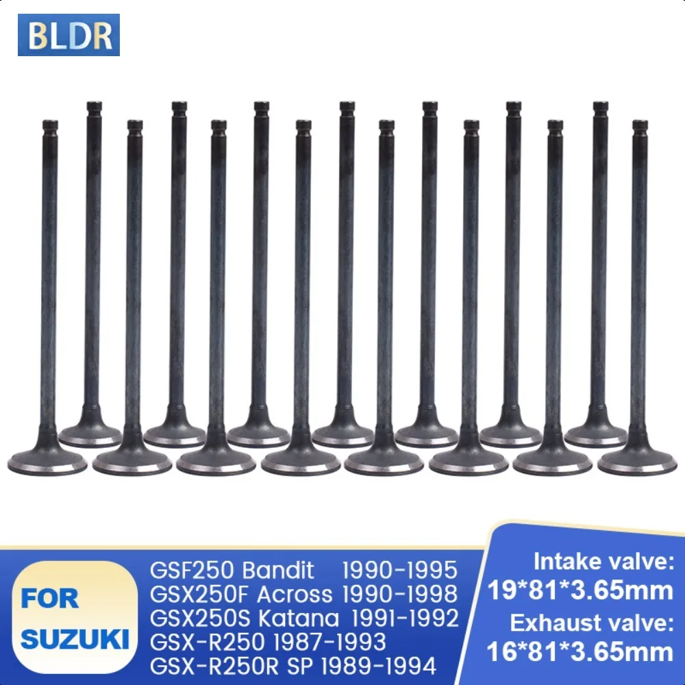 Motorcycle Intake Valve Exhaust Valve Stem Kit for Suzuki GSF250 Bandit GSX250F Across GSX250S Katana GSX-R250 GSX-R250R SP
Motorcycle Intake Valve Exhaust Valve Stem Kit for Suzuki GSF250 Bandit GSX250F Across GSX250S Katana GSX-R250 GSX-R250R SP