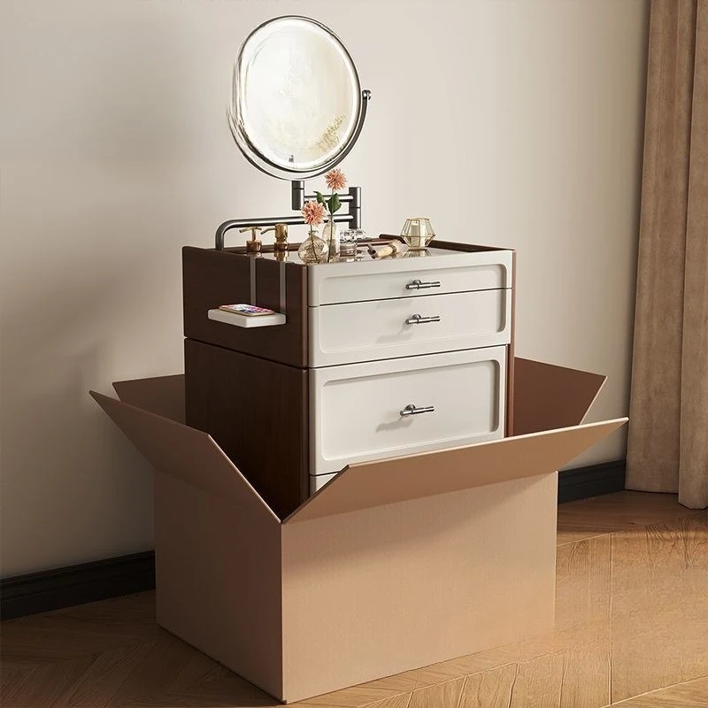 Retractable storage cabinet mini small cosmetic table bedside table integrated small apartment
Retractable storage cabinet mini small cosmetic table bedside table integrated small apartment
