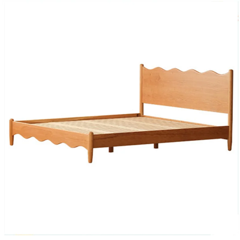Modern Minimalist Solid Wood King Size Bed Bedroom Furniture Double Bed Frame
Modern Minimalist Solid Wood King Size Bed Bedroom Furniture Double Bed Frame