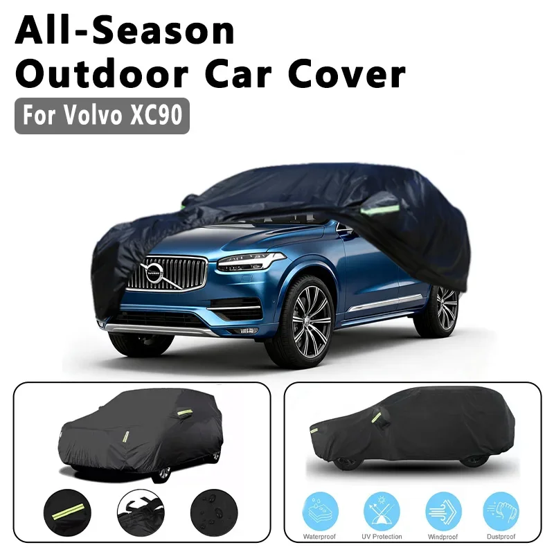 Outdoor Car Cover Waterproof Dustproof UV Sun Protection, Full Car Protector Exterior Accessories For Volvo XC90 P2 SPA
Outdoor Car Cover Waterproof Dustproof UV Sun Protection, Full Car Protector Exterior Accessories For Volvo XC90 P2 SPA