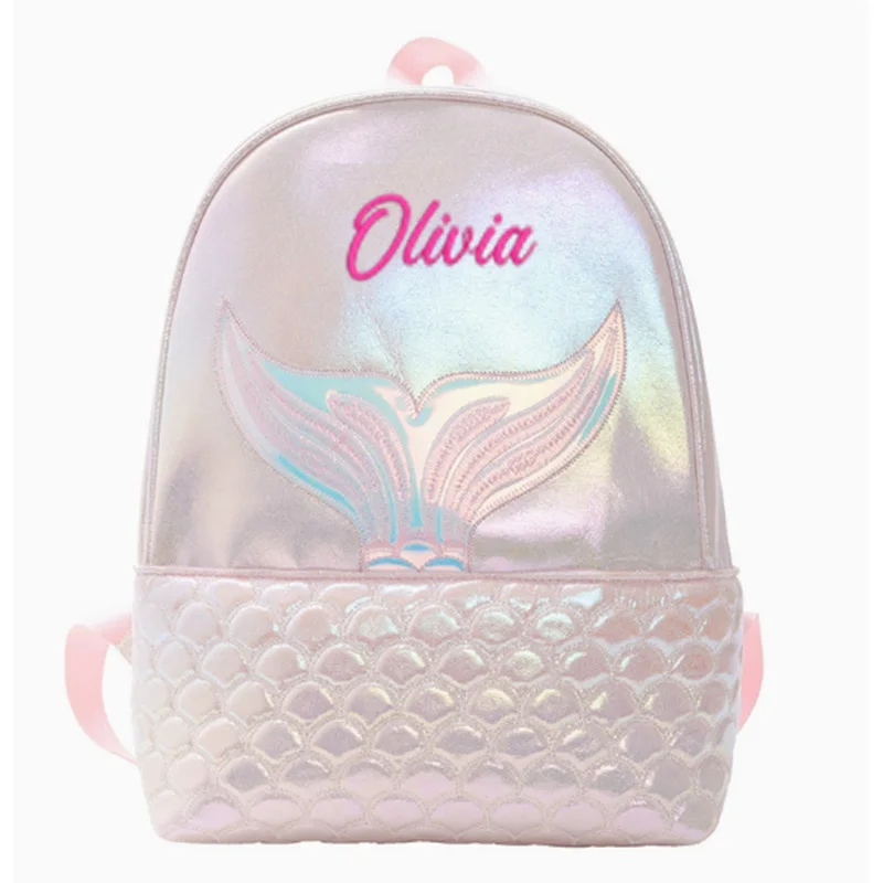 New Mermaid PU Backpack Custom Student School Bag Large Capacity Girl's Backpack Personalized Name Birthday Gift Bags
New Mermaid PU Backpack Custom Student School Bag Large Capacity Girl's Backpack Personalized Name Birthday Gift Bags