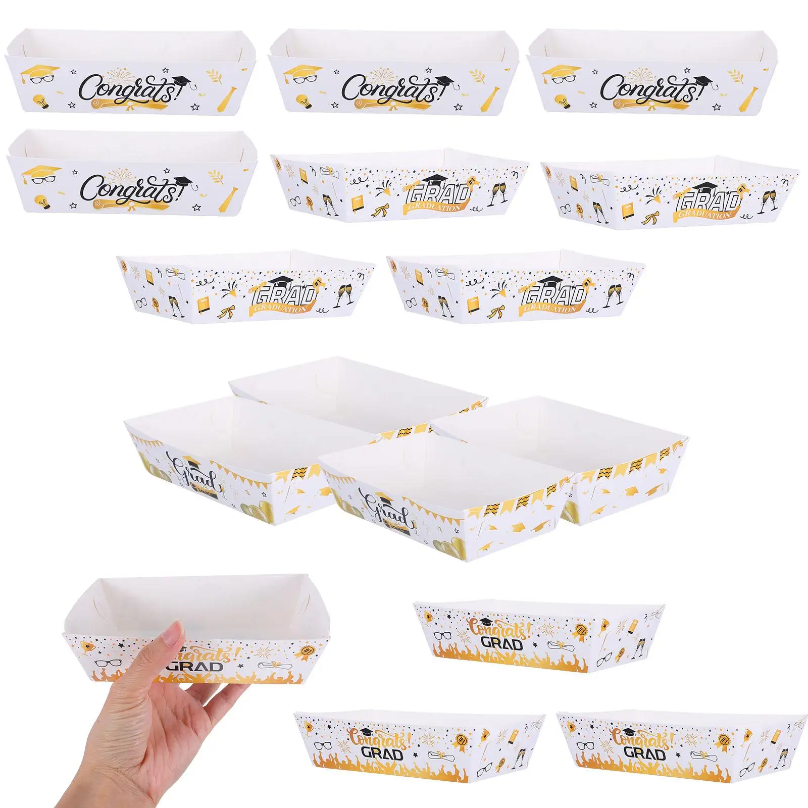 Party Candy Box 6 Sets Graduation Favors White Boat Shaped Treat Boxes Snack Holder Packaging Decorations Student
Party Candy Box 6 Sets Graduation Favors White Boat Shaped Treat Boxes Snack Holder Packaging Decorations Student