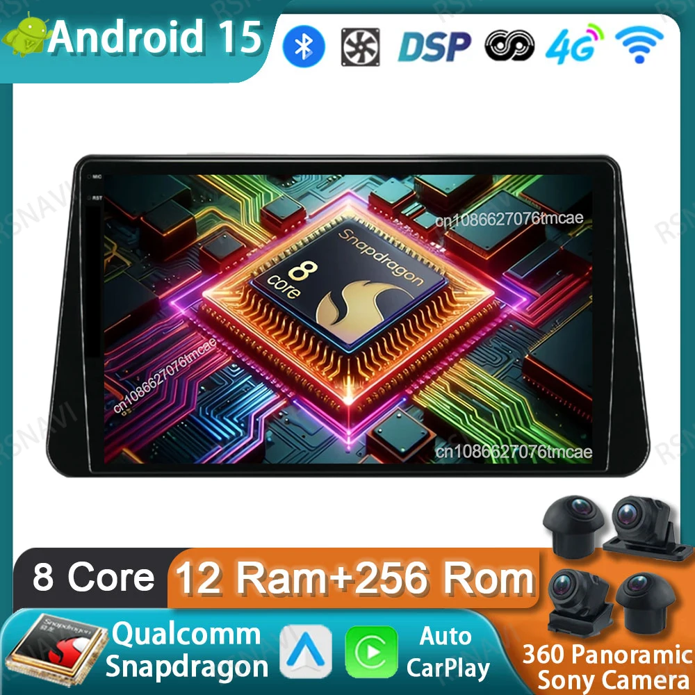 Car Radio Android 15 For Nissan Kicks 2017-2021 Multimedia BT DSP Navigation 4G LTE Autoradio Head Unit QLED 5G WIFI Qualcomm
Car Radio Android 15 For Nissan Kicks 2017-2021 Multimedia BT DSP Navigation 4G LTE Autoradio Head Unit QLED 5G WIFI Qualcomm