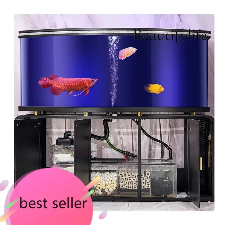 BJ Новый аквариум для гостиной, большой безводный экологический аквариум Arowana, офисный аквариум для рыб
BJ Новый аквариум для гостиной, большой безводный экологический аквариум Arowana, офисный аквариум для рыб