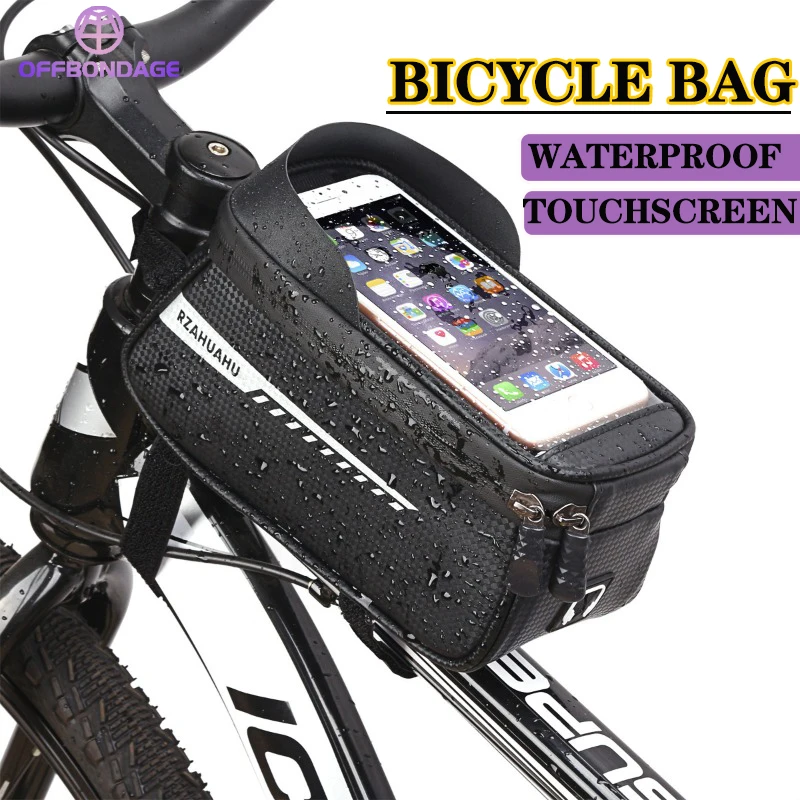 OFFBONDAGE Bicycle Front Beam Bag Front Tube Cycling Bag Bike Touchscreen Phone Case Holder Waterproof Cycling Pouch Bike Access
OFFBONDAGE Bicycle Front Beam Bag Front Tube Cycling Bag Bike Touchscreen Phone Case Holder Waterproof Cycling Pouch Bike Access