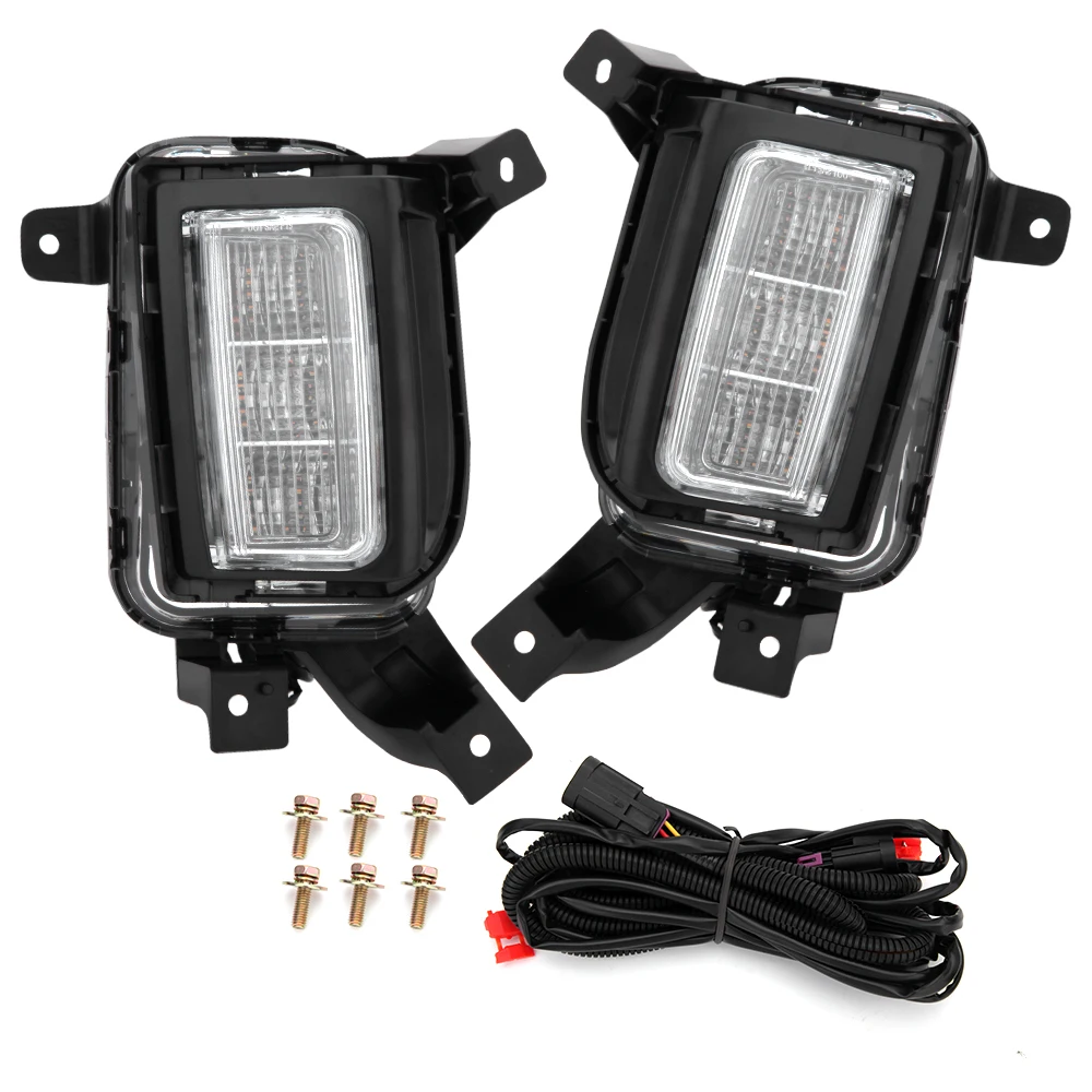 For GMC Terrain 2016 2017 Led Fog Lights Front Bumper DRL Foglamp Cover Frame Wire Headlights Foglight Kit Car Accessories
For GMC Terrain 2016 2017 Led Fog Lights Front Bumper DRL Foglamp Cover Frame Wire Headlights Foglight Kit Car Accessories