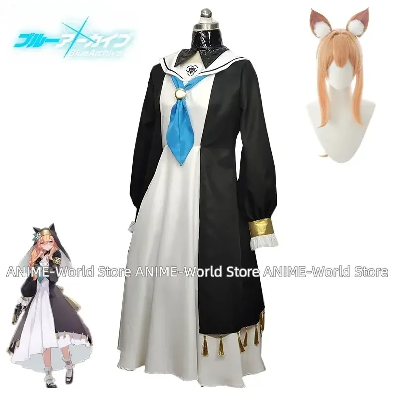 Game Blue Archive Tadaraku Mari Cosplay Costume Cute Party Dress Sister Suit Halloween Party Uniforms Anime Clothing Custom Made
Game Blue Archive Tadaraku Mari Cosplay Costume Cute Party Dress Sister Suit Halloween Party Uniforms Anime Clothing Custom Made