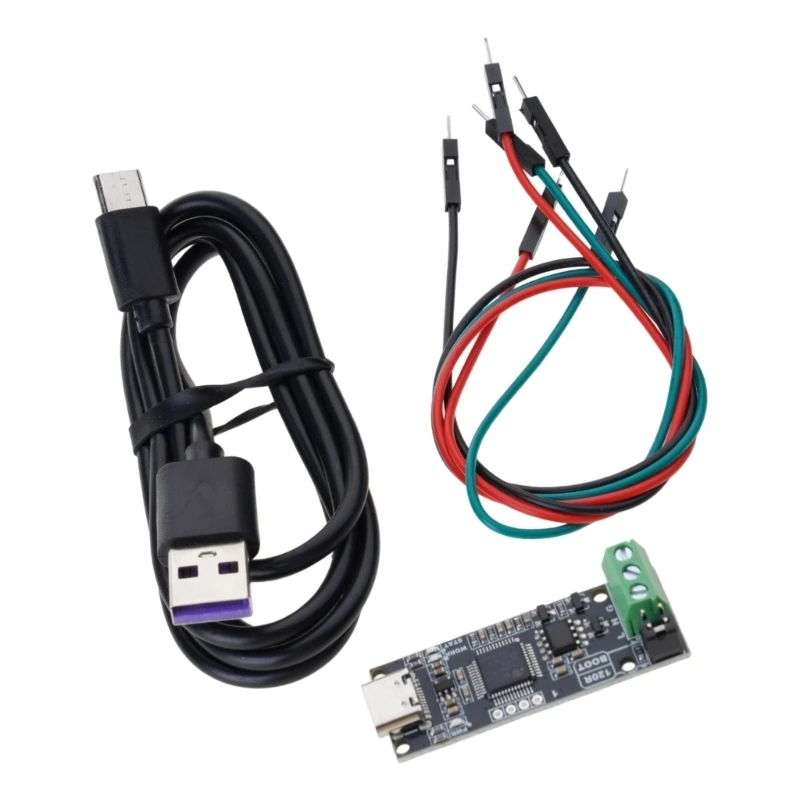 N3UC CANable V2.0 CANbus Transceiver USB to CAN Analyzing CAN2.0 Based on STM32G431C8T6 for CANable/Candlelight/Slcan
N3UC CANable V2.0 CANbus Transceiver USB to CAN Analyzing CAN2.0 Based on STM32G431C8T6 for CANable/Candlelight/Slcan