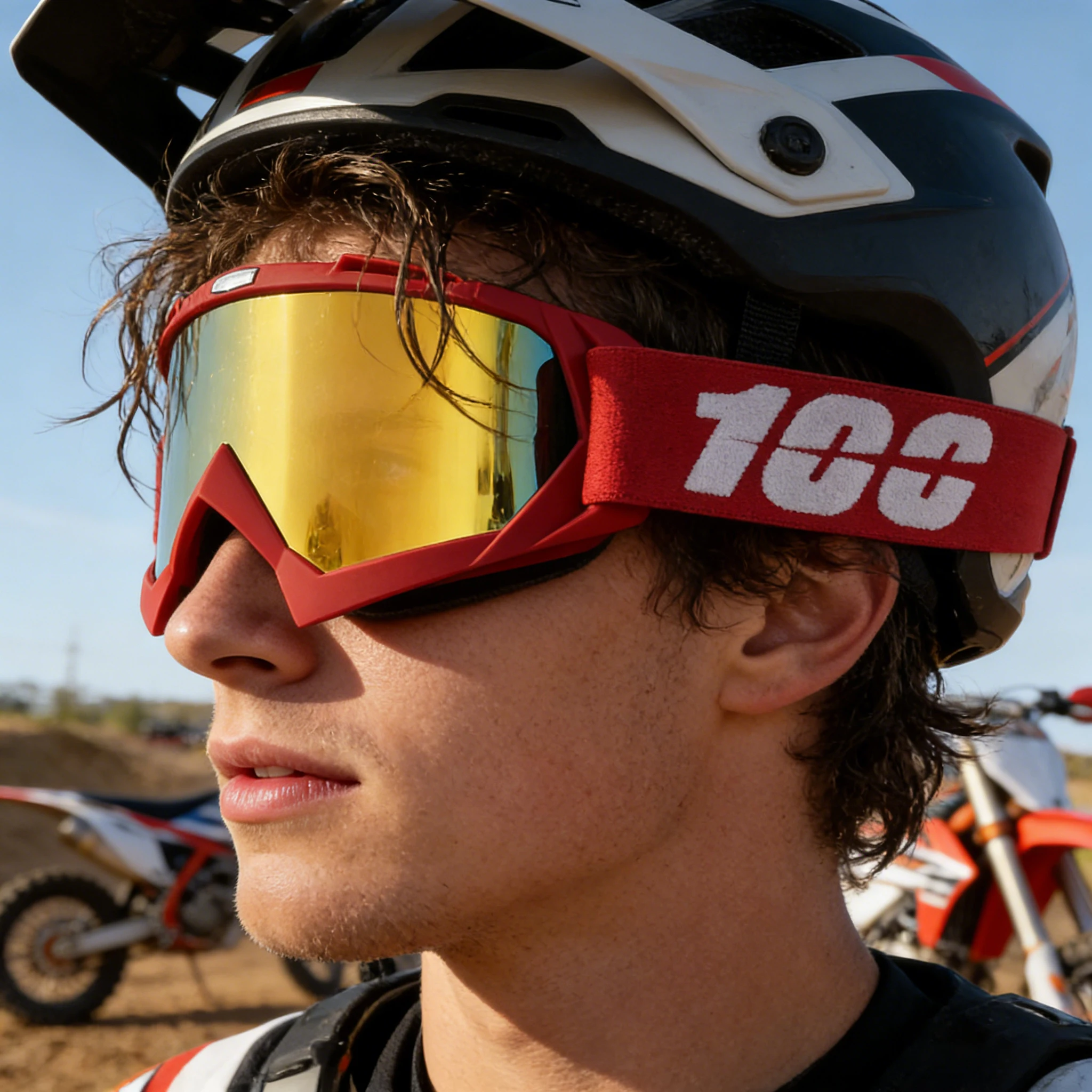 100 High Quanlity Windproof Dustproof Cycling Motorcycle Glasses HD Lens UV Protection MTB Outdoor Motorcross Goggles For Men
100 High Quanlity Windproof Dustproof Cycling Motorcycle Glasses HD Lens UV Protection MTB Outdoor Motorcross Goggles For Men
