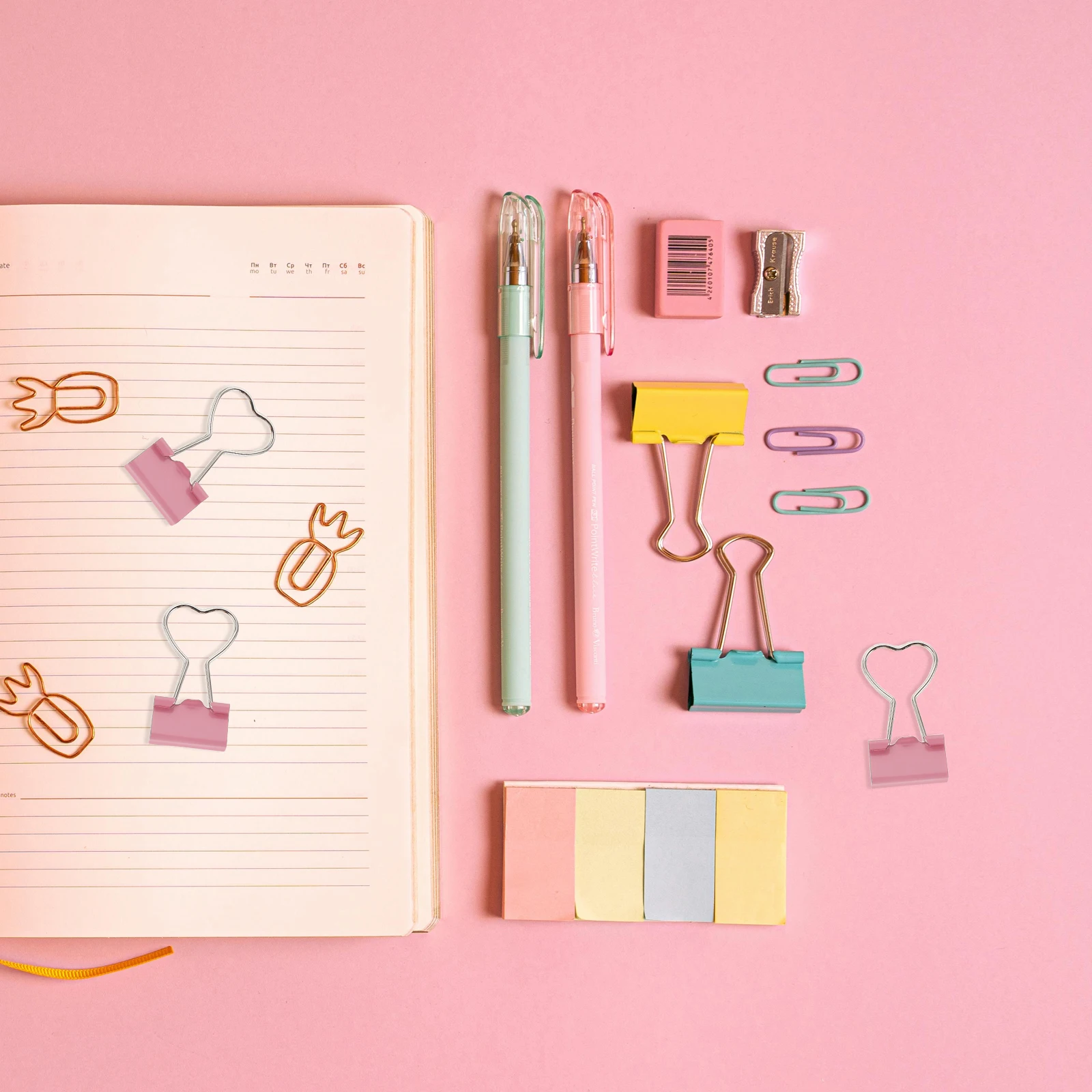 24pcs Heart-Shaped Binder Metal File Clamps Cute Love Paper Clips For Office Document Organization Notebook
24pcs Heart-Shaped Binder Metal File Clamps Cute Love Paper Clips For Office Document Organization Notebook