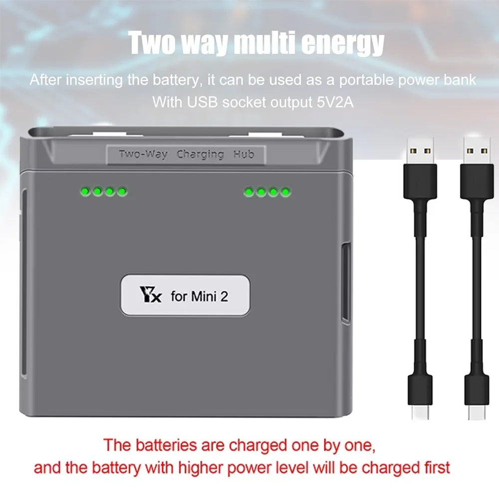 Новейшее быстрое умное зарядное устройство с USB-портом, зарядное устройство для DJI MINI 2/MINI, концентратор для зарядки аккумулятора дрона
Новейшее быстрое умное зарядное устройство с USB-портом, зарядное устройство для DJI MINI 2/MINI, концентратор для зарядки аккумулятора дрона