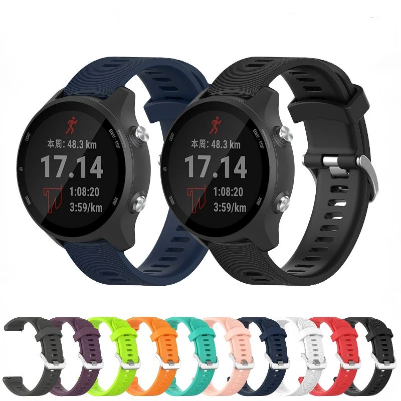 Ремешок силиконовый для Samsung Galaxy Watch 4/Active2/Huawei Watch 42 мм, полосатый браслет для Amazfit Watch Bip 42 мм, Correa, 20 мм
Ремешок силиконовый для Samsung Galaxy Watch 4/Active2/Huawei Watch 42 мм, полосатый браслет для Amazfit Watch Bip 42 мм, Correa, 20 мм