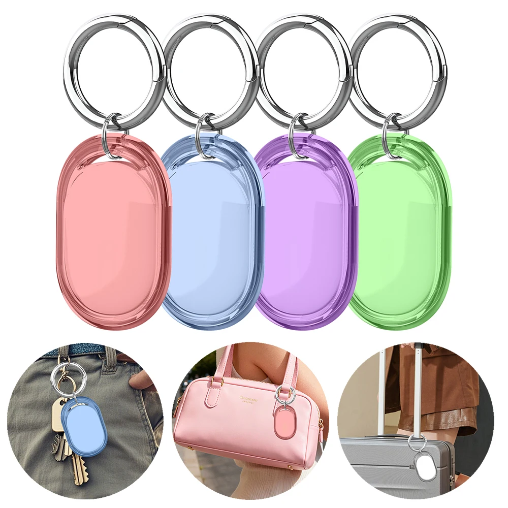 For Xiaomi Tag All-Inclusive TPU Waterproof Protective Case with Keychain Trackers Holder for Keys Wallet Luggage Pets
For Xiaomi Tag All-Inclusive TPU Waterproof Protective Case with Keychain Trackers Holder for Keys Wallet Luggage Pets