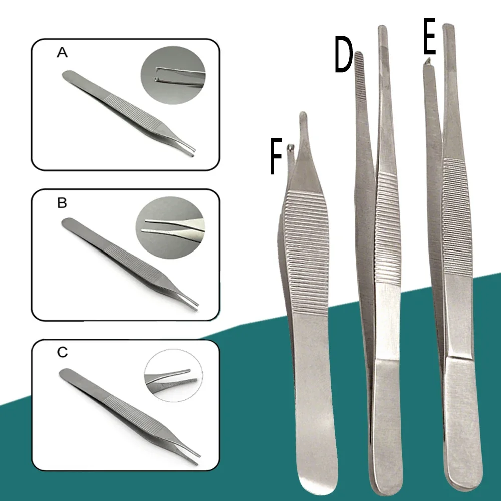 Stainless Steel Dental Tweezers & Tissue Forceps Set – Professional 1x2 Kit for Home Extraction and Dressing
Stainless Steel Dental Tweezers & Tissue Forceps Set – Professional 1x2 Kit for Home Extraction and Dressing