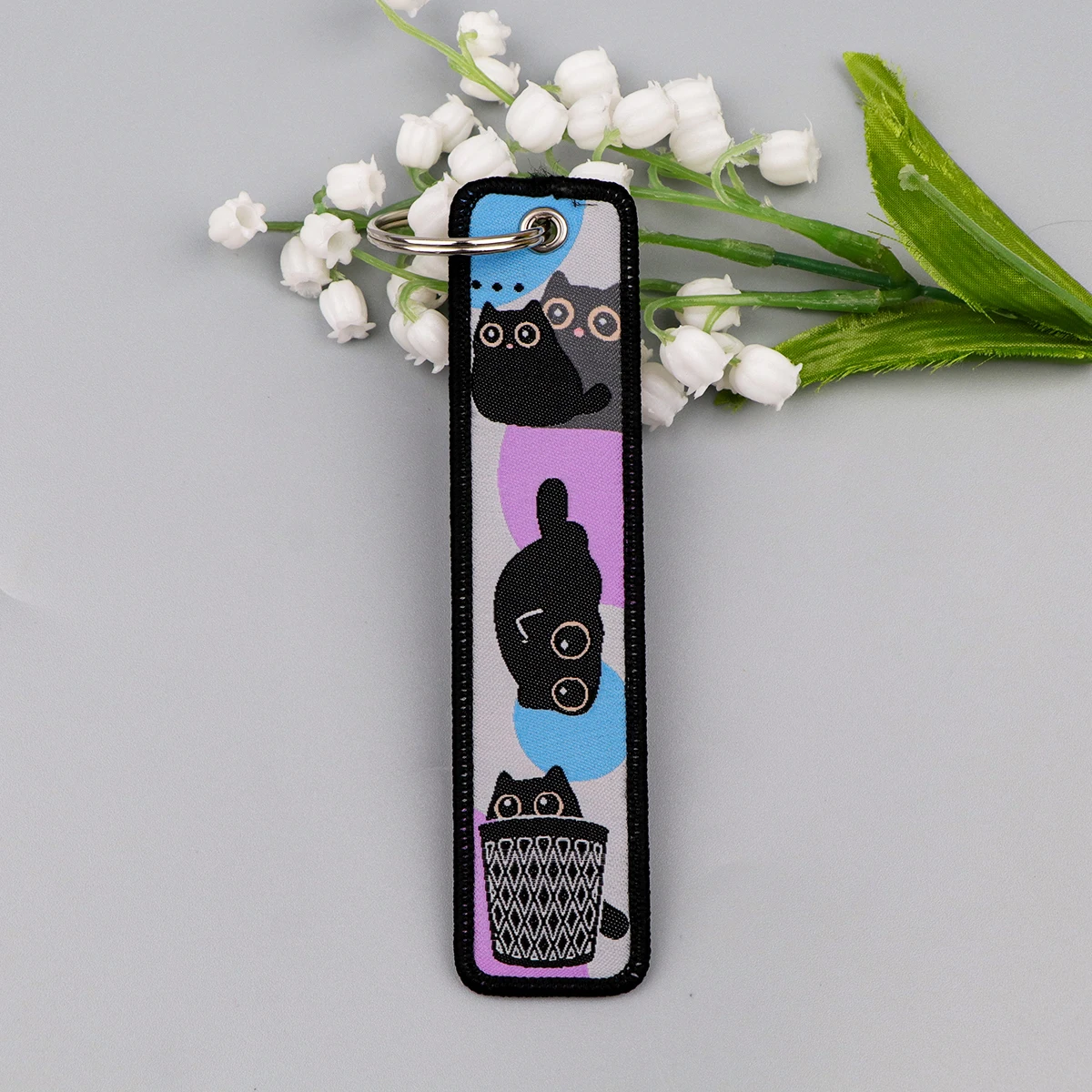 4pcs/set Lovely Black Cats Embroidery Keychain Key Tag For Motorcycles Cars Backpack Fashion Keys Accessories Gifts for Friends
4pcs/set Lovely Black Cats Embroidery Keychain Key Tag For Motorcycles Cars Backpack Fashion Keys Accessories Gifts for Friends