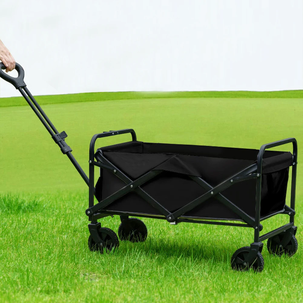 Portable Folding Wagon Large Capacity Heavy Duty Foldable Wagon Garden Utility Cart for Grocery Camping Shopping Beach
Portable Folding Wagon Large Capacity Heavy Duty Foldable Wagon Garden Utility Cart for Grocery Camping Shopping Beach