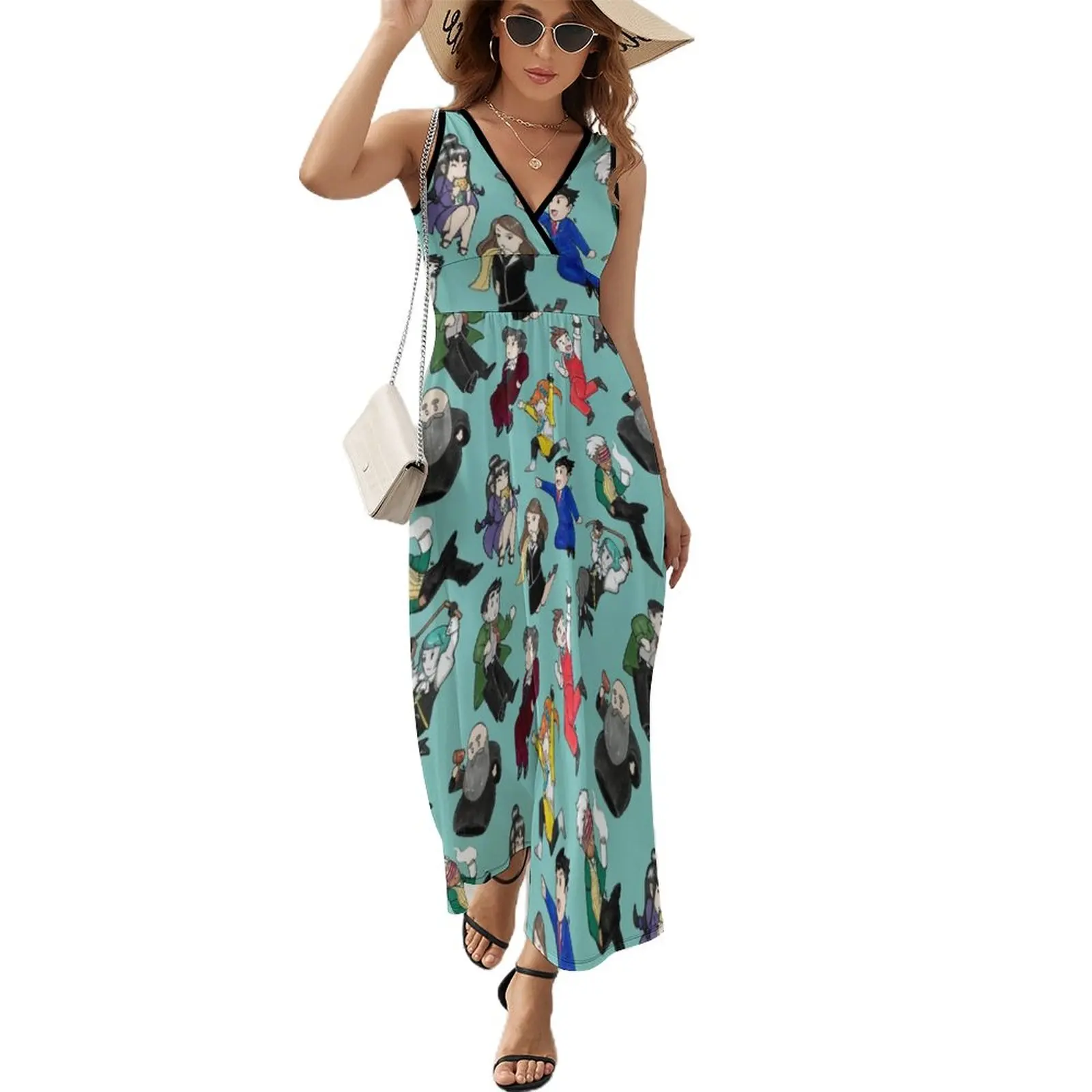 Ace Attorneys Sleeveless Dress evening dress ladies Party dresses for women dress women summer Women's clothing
Ace Attorneys Sleeveless Dress evening dress ladies Party dresses for women dress women summer Women's clothing