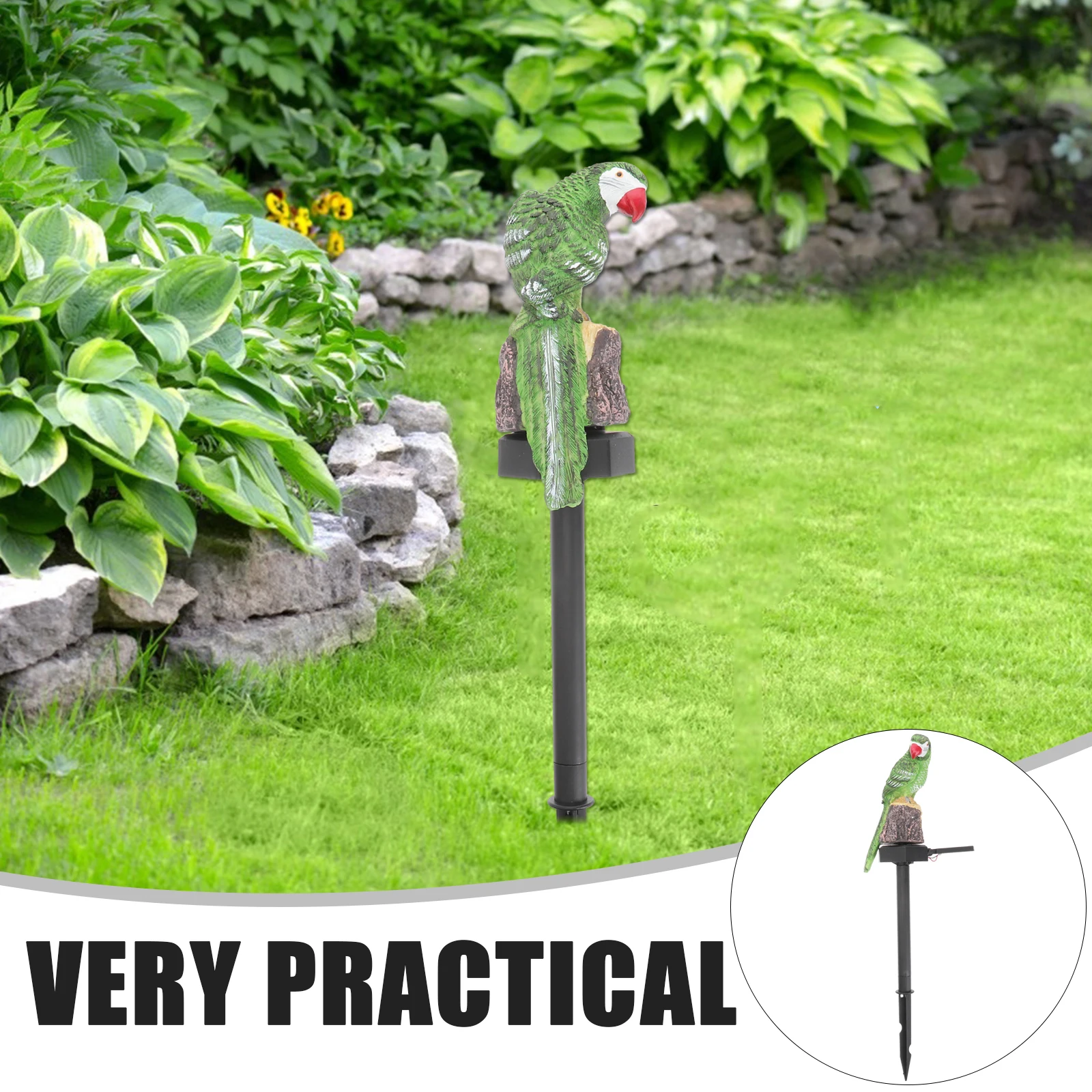 Solar Ground Plug Light Outdoor Lawn Decorative Garden naments Solar Lamp Parrot Shaped Easy Install Safe Durable Reliable
Solar Ground Plug Light Outdoor Lawn Decorative Garden naments Solar Lamp Parrot Shaped Easy Install Safe Durable Reliable