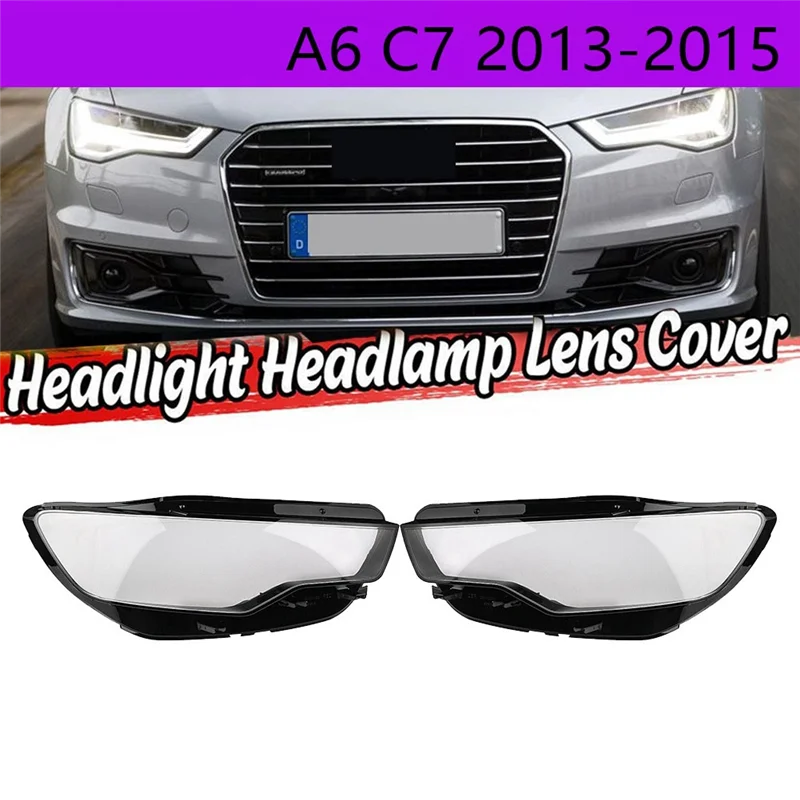 Car Right Front Headlight Clear Lens Cover Headlight Mask For A6 C7 2013-2015 Headlight Shell Accessories
Car Right Front Headlight Clear Lens Cover Headlight Mask For A6 C7 2013-2015 Headlight Shell Accessories