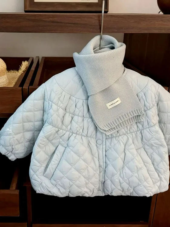 Thiened Cotton Jaet for Girls Winter Clothes Korean Sle Fce Lined Warm Pure Color Children's Coat Trendy Cotton Padded
Thiened Cotton Jaet for Girls Winter Clothes Korean Sle Fce Lined Warm Pure Color Children's Coat Trendy Cotton Padded