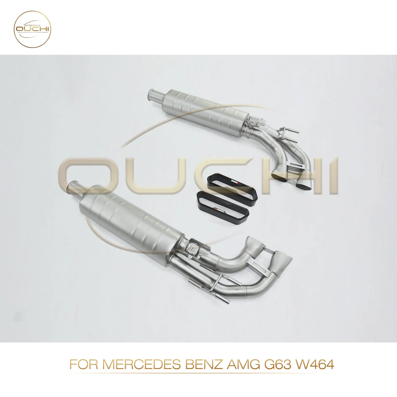 OUCHI Factory direct sales Stainless Steel Exhaust System Performance Catback for Mercedes Benz AMG G63 W464 Car with Valve
OUCHI Factory direct sales Stainless Steel Exhaust System Performance Catback for Mercedes Benz AMG G63 W464 Car with Valve