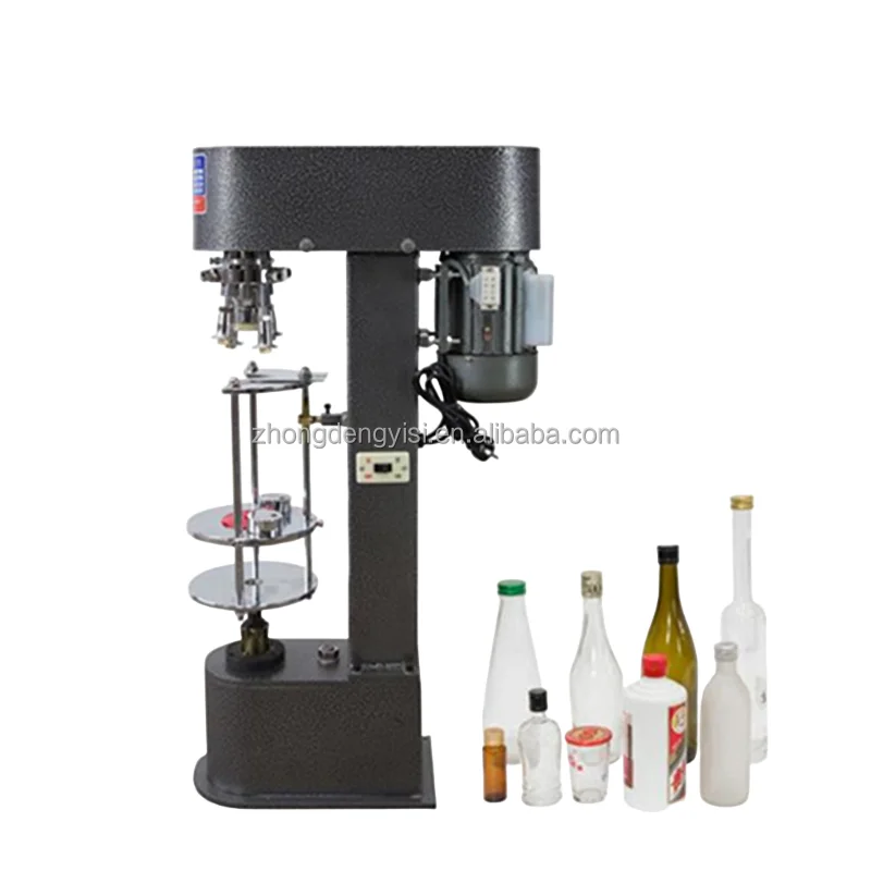 Semi Automatic and Manual Semi Aluminum Cap Capping Machine for Beverage Juice Wine Glass Bottle Small Desktop New High Speed
Semi Automatic and Manual Semi Aluminum Cap Capping Machine for Beverage Juice Wine Glass Bottle Small Desktop New High Speed