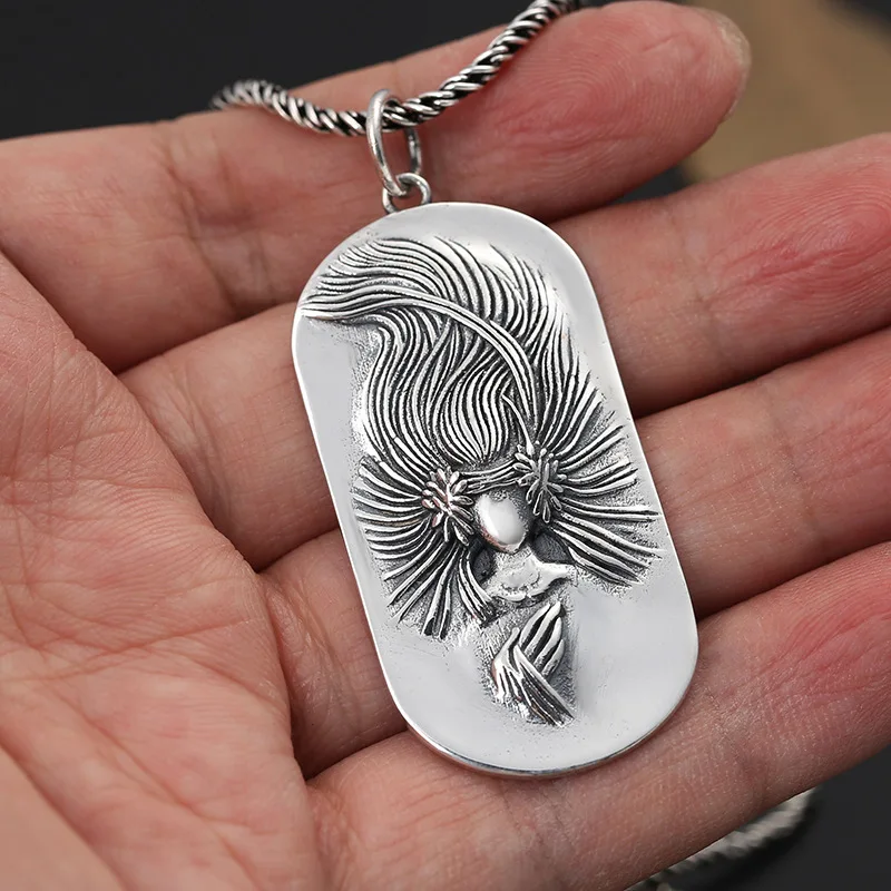 Подвеска-бирка из стерлингового серебра 925 пробы, черный цвет, старый процесс, унисекс, павлин, король Мин, ювелирные изделия FYNE422
Подвеска-бирка из стерлингового серебра 925 пробы, черный цвет, старый процесс, унисекс, павлин, король Мин, ювелирные изделия FYNE422