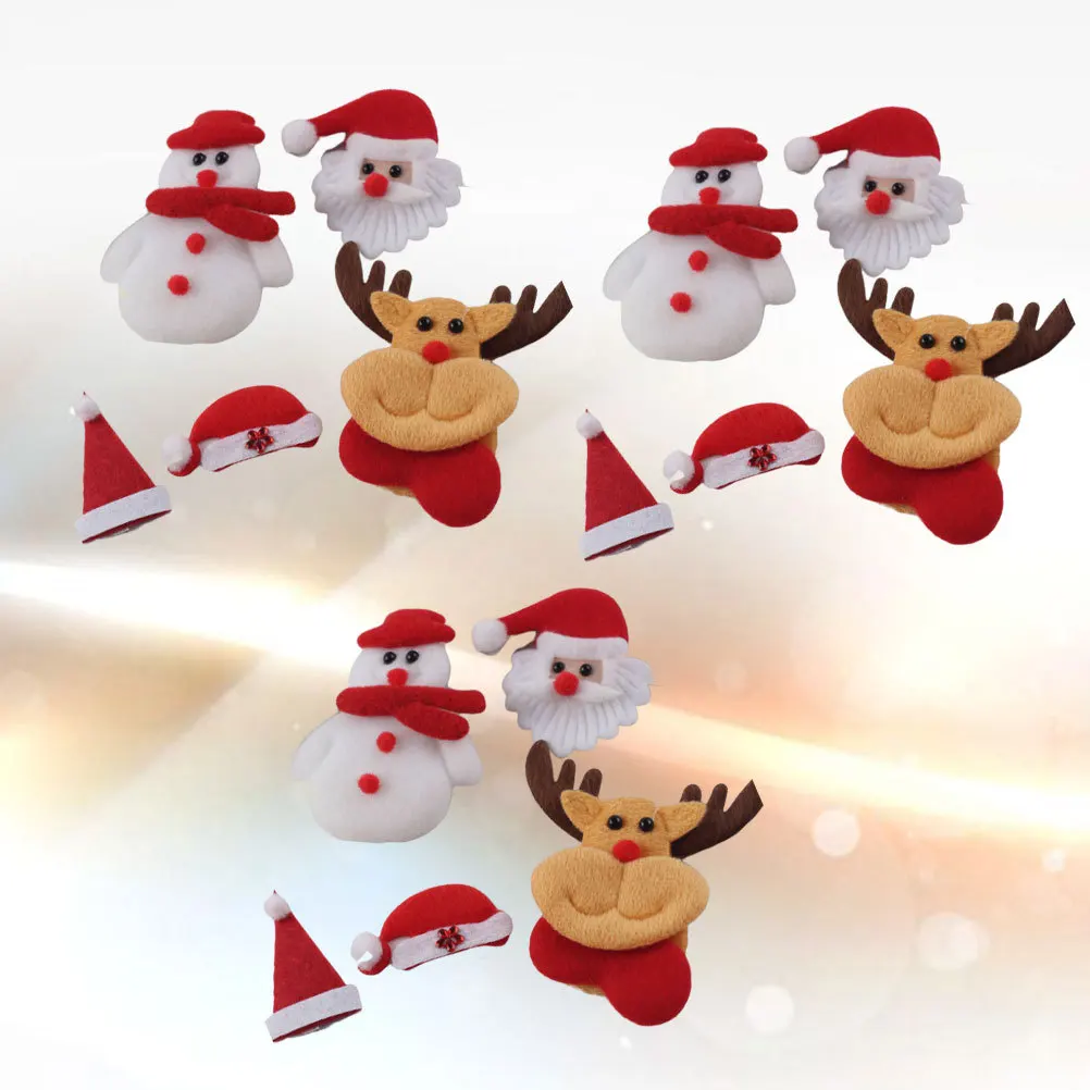 25 pcs Christmas Santa Accessories Cloth Patch For Diy Clothing Decoration Party Craft Soft Non-Woven Fabric Cartoon Sticker
25 pcs Christmas Santa Accessories Cloth Patch For Diy Clothing Decoration Party Craft Soft Non-Woven Fabric Cartoon Sticker